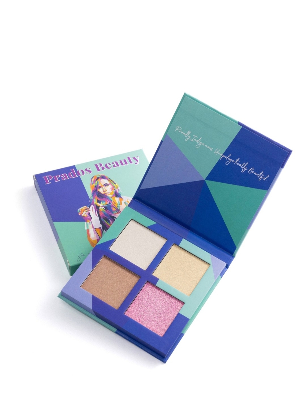 Prados Beauty Shimmer Highlighter Palette - New And Unused